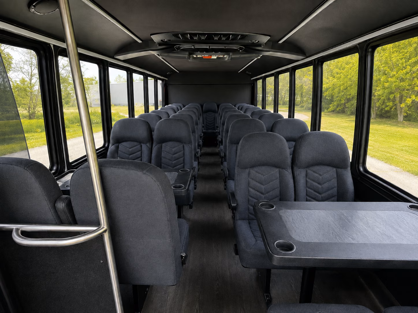 murfreesboro 18 passenger minibus interior
