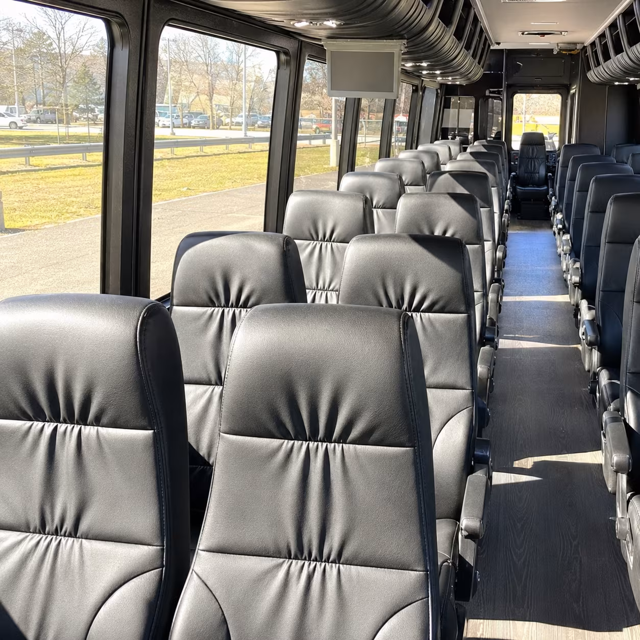 murfreesboro 30 passenger minibus inside