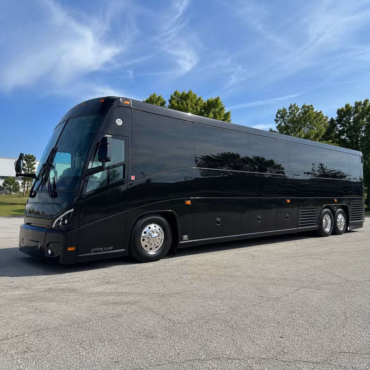 murfreesboro 47 passenger charter bus