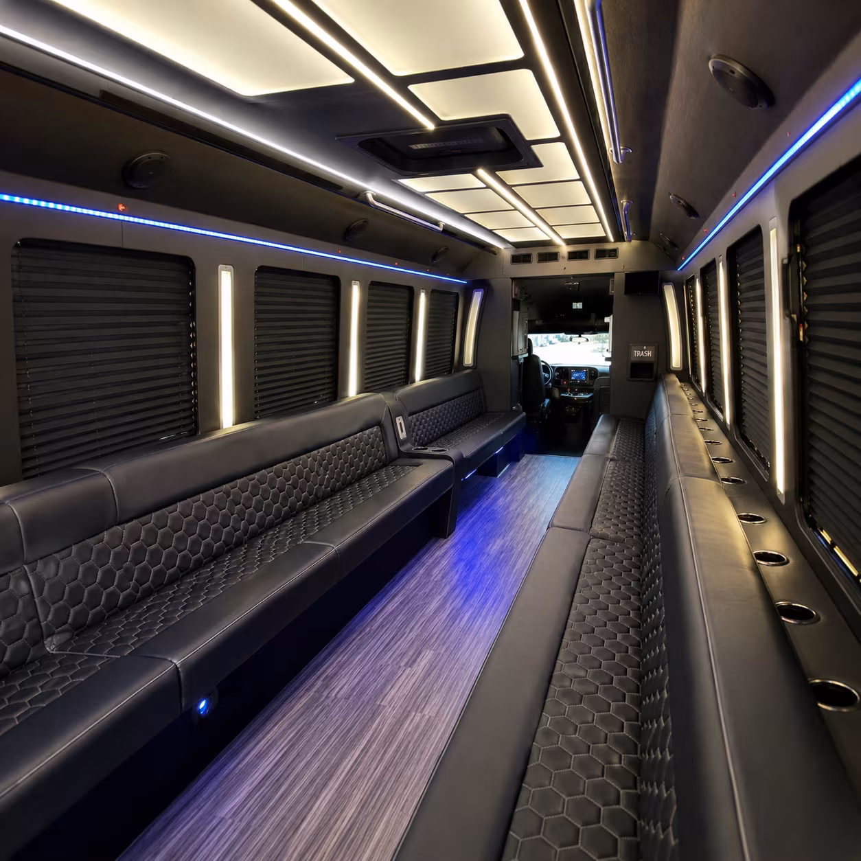 murfreesboro party bus interior